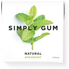 Simply Gum Natural Spearmint 15 pieces