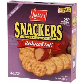 Lieber's Snackers reduced fat