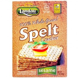 Sesame Whole Grain Spelt Crackers 