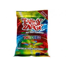 Tangy Zangy Sour Wild Fruit Flavored Twisties 127g