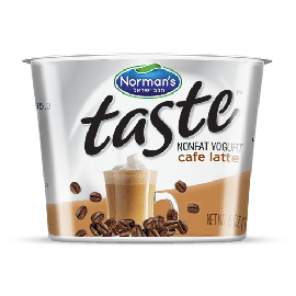 Norman's Taste Nonfat Yogurt Cafe Latte 5oz(142g)