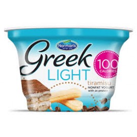 Norman's Greek Light Nonfat Yogurt with 2x protein TIRAMISU 5.3oz(150g)