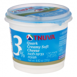Tnuva 3% Milk Fat Quark Creamy Soft Cheese 8.82oz 250g