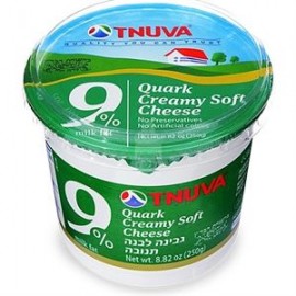 Tnuva 9% Milk Fat Quark Creamy Soft Cheese 8.82oz 250g