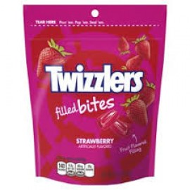 Twizzlers Strawberry Filled Bites Snack 283g
