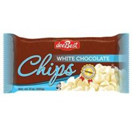 DeeBest White Chocolate Chips Parve 9 oz
