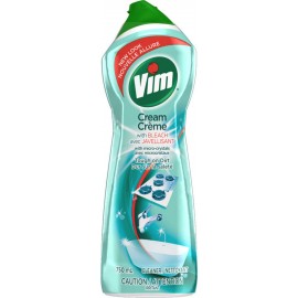 Vim Cream with Bleach with Microparticles Tough on Dirt 500ml