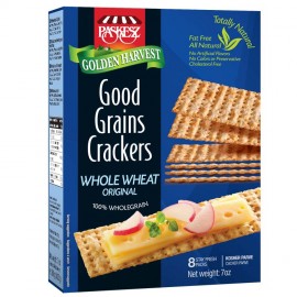 Golden Harvest Whole Wheat Original Good Grain Cracker 8 packs