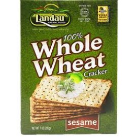 Sesame 100% Whole Wheat Cracker