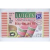 Luigi's Kiwi Strawberry Real Italian Ice Parve  4 Squeeze Tubes