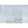 Clear Square Mousse Cup with Cover 12/PK