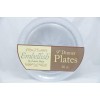 Clear Dinner Plates 9" 20ct