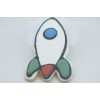 Space Rocket Shaped Fancy Small Cookie 