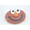 Happy Elmo Face Shaped Fancy Small Cookie 