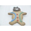 Happy Bear Gingerbread Fancy Big Cookie 