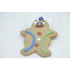 Happy Clown Gingerbread Fancy Big Cookie 