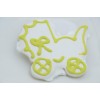 Baby Stroller Shaped Fancy Small Cookie 