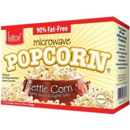 Kitov Microwave Kettle Corn Popcorn 6 3.5 oz bags 21 oz 594g