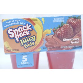 Snack Pack Juicy Gels Strawberry