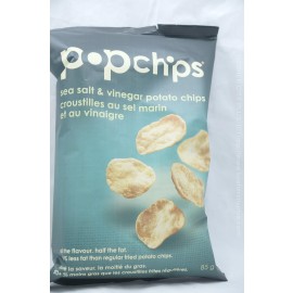 Popchips Sea Salt & Vinegar Potato Chips Gluten Free 85g