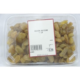 Golden Raisins Kosher City Plus Package 1lb 