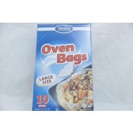 Dining Collection Large Size Oven Bags 16 in 17 1/2 in 10 Bags