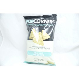 POPCORNERS Popped Corn Chips Sea Salt 142g