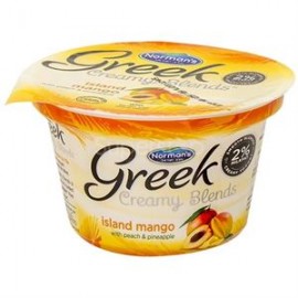 Norman's Greek Creamy Blends Island Mango 2%lowfat Yogurt 5.3oz 150g