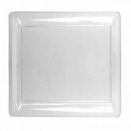 Clear Square 16X16 Tray
