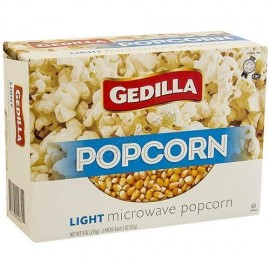 Gedilla Microwave Popcorn Light 3packs 3oz each (85g) 
