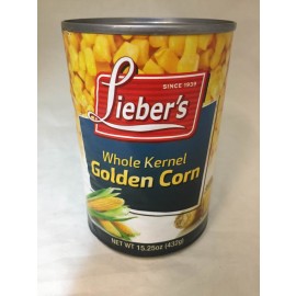 Lieber's Whole Kernel Golden Corn 432g