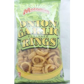 Matamim Onion Garlic Flavored Rings 142g