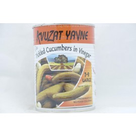 Kvuzat Yavne Pickled Cucumber in Vinegar  7-9 Large