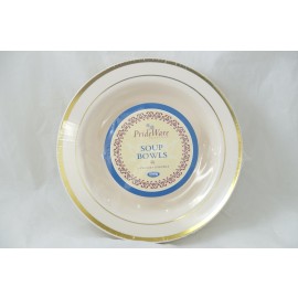 Prideware Soup Bowls Gold 12oz 10pk 