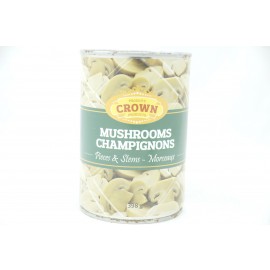 Crown Mushrooms Pieces & Stems