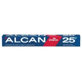Alcan Aluminum Foil 25 sq ft 12 in x 25 ft