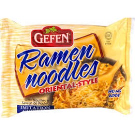 Gefen Ramen Imitation Chicken Flavor Noodles Oriental-Style NonMSG 85g