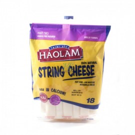 Haolam String Cheese Mozzarella 18 Individually Wrapped 
