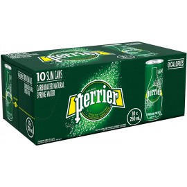 Perrier Carbonated Natural Spring Water 10 x 250ml