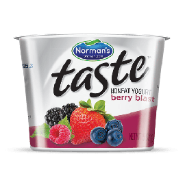Norman's Taste Nonfat Yogurt Berry Blast 5oz(142g)