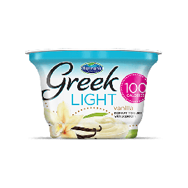 Norman's Greek Light Nonfat Yogurt with 2x protein Vanilla 5.3oz(150g)