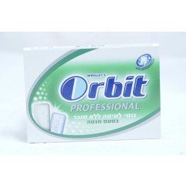 Orbit  Professional Sugar Free Spearmint Flavor Chewing Gum 10 units 14g