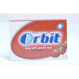 Orbit Sugar Free Strawberry Flavor Chewing Gum 10 units 14g