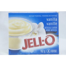 Jell-o Vanilla Instant Pudding 102g