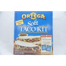 Ortega Soft Taco Kit 10 Tacos 430g