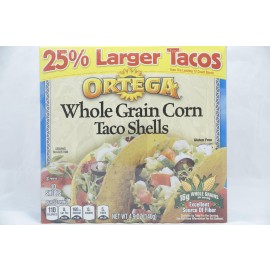Ortega Whole Grain Corn Taco Shells 10 Taco Shells 140g