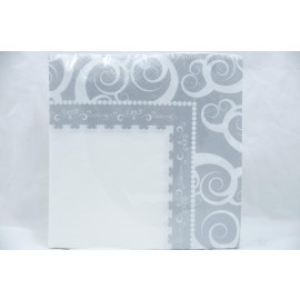 Lunch Napkins 40-2Ply Silver Medley 