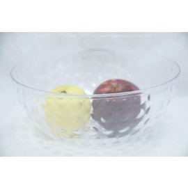 Party Dimensions Clear Dimpled Bowl 100oz