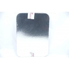 Rectangular Aluminum Foil Cardboard Lid For Foil Pan 4"x5" 10 pack 
