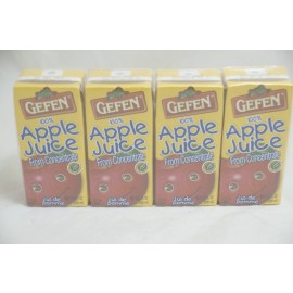 Gefen Apple Juice Box 4pk